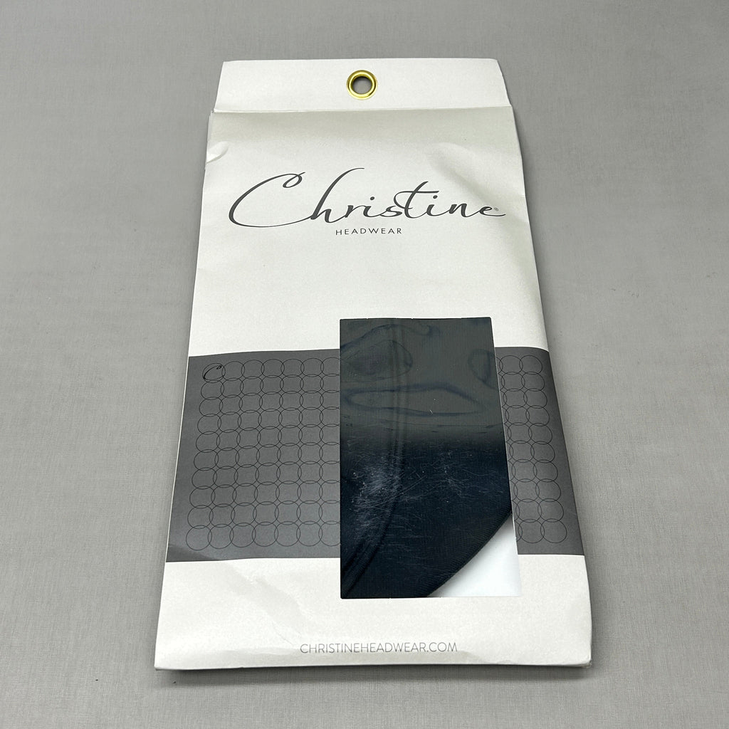 CHRISTINE HEADWEAR Laguna Scarf Black Swirls 1021-0221 (New)