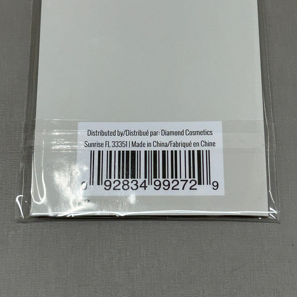 DIAMOND COSMETICS (3 PACKS of 3) Holiday Nail Files Multiple Prints 85386DT