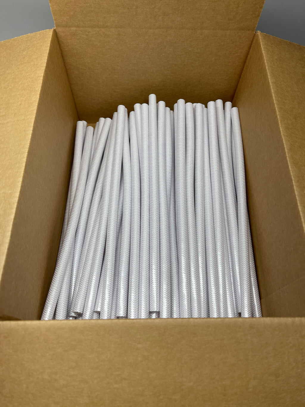 Pack Of 100 Braided Water Line Tubing / Hoses .332 X .555 X 14.5 Long Made In USA (New)