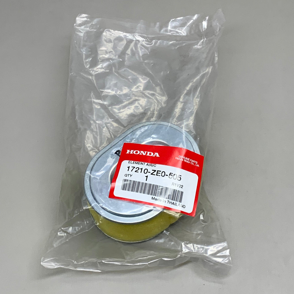 HONDA 3PK Air Filter OEM Fits GX110 GX120 17210-ZE0-505 (New)