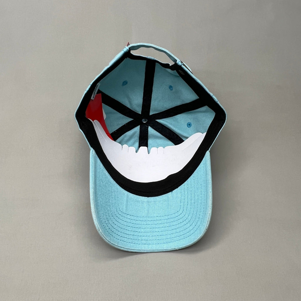 COCA-COLA Baseball Cap Strap Back Sz One Size Bright Aqua 23635 (New)