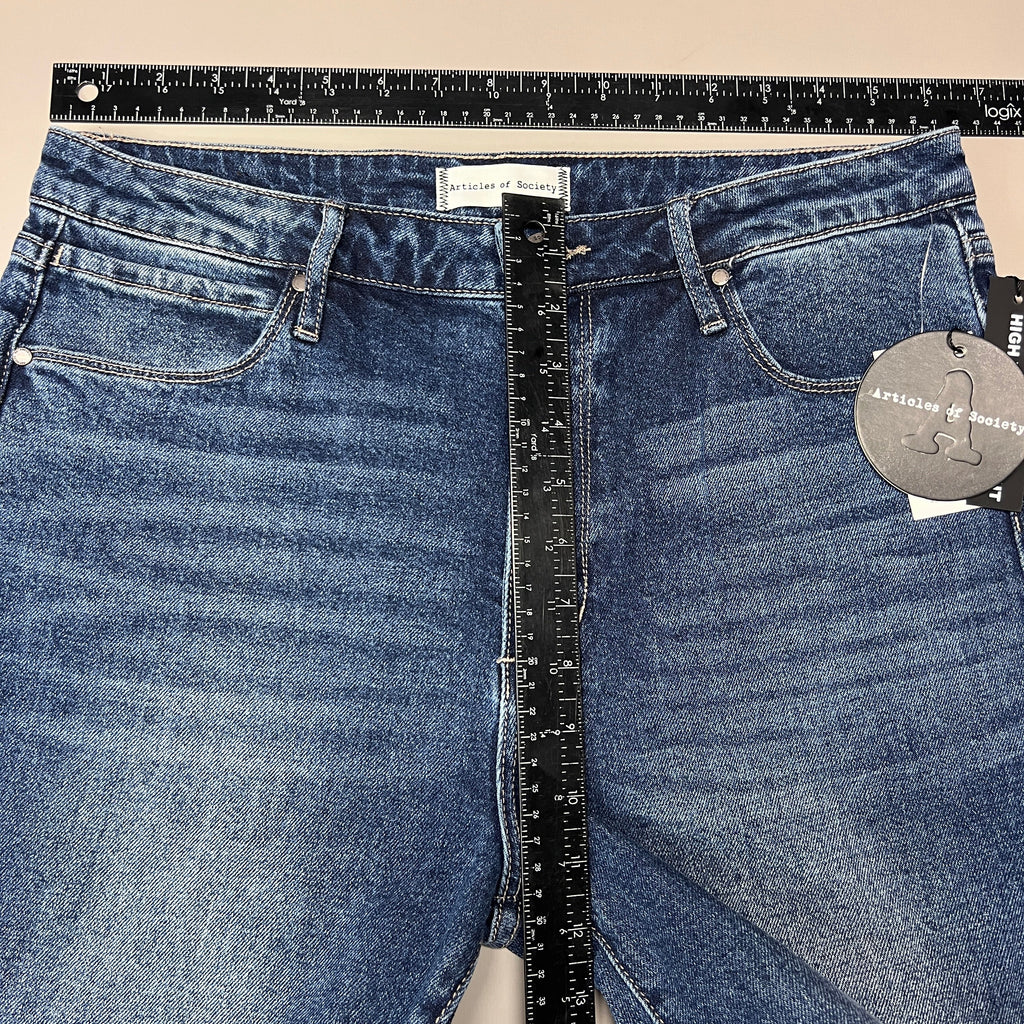 ARTICLES OF SOCIETY Ewa Beach Denim Jeans Women's Sz 29 Blue 4810TQ3-718 (New)