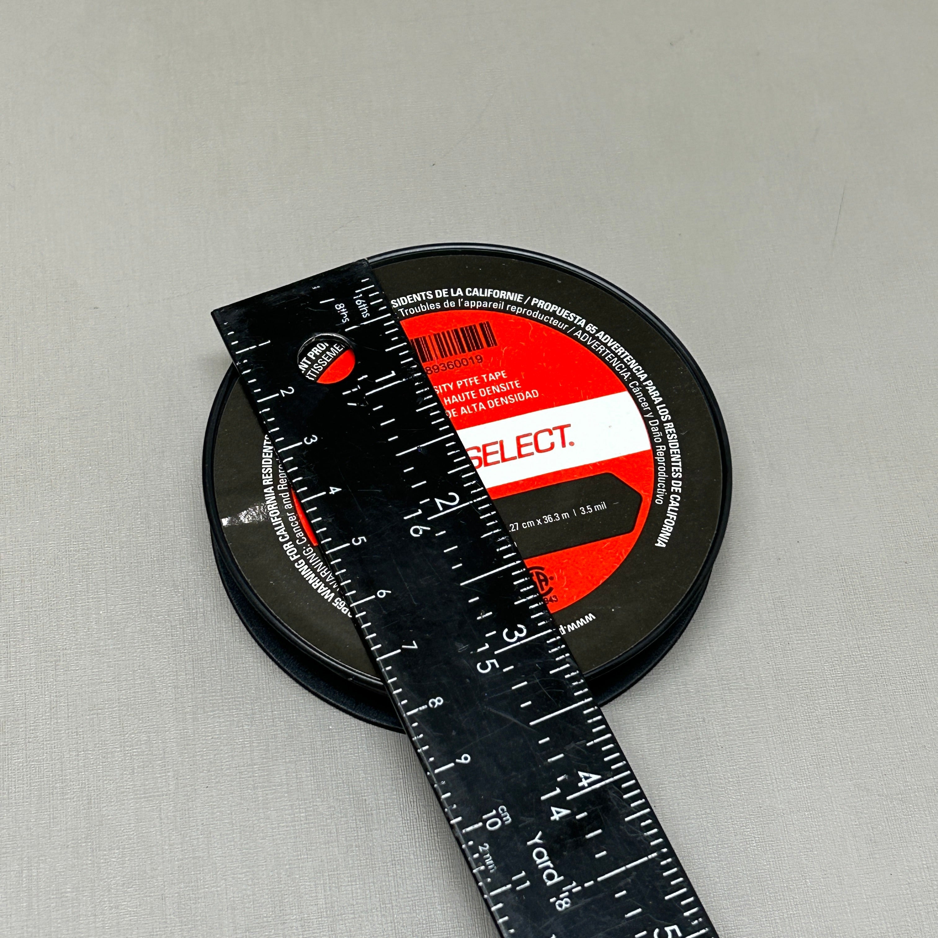 PROSELECT 5 Pack! ptfe Teflon Seal Thread Tape 1/2" x 1429" Gray PSPTTD1429 (New)