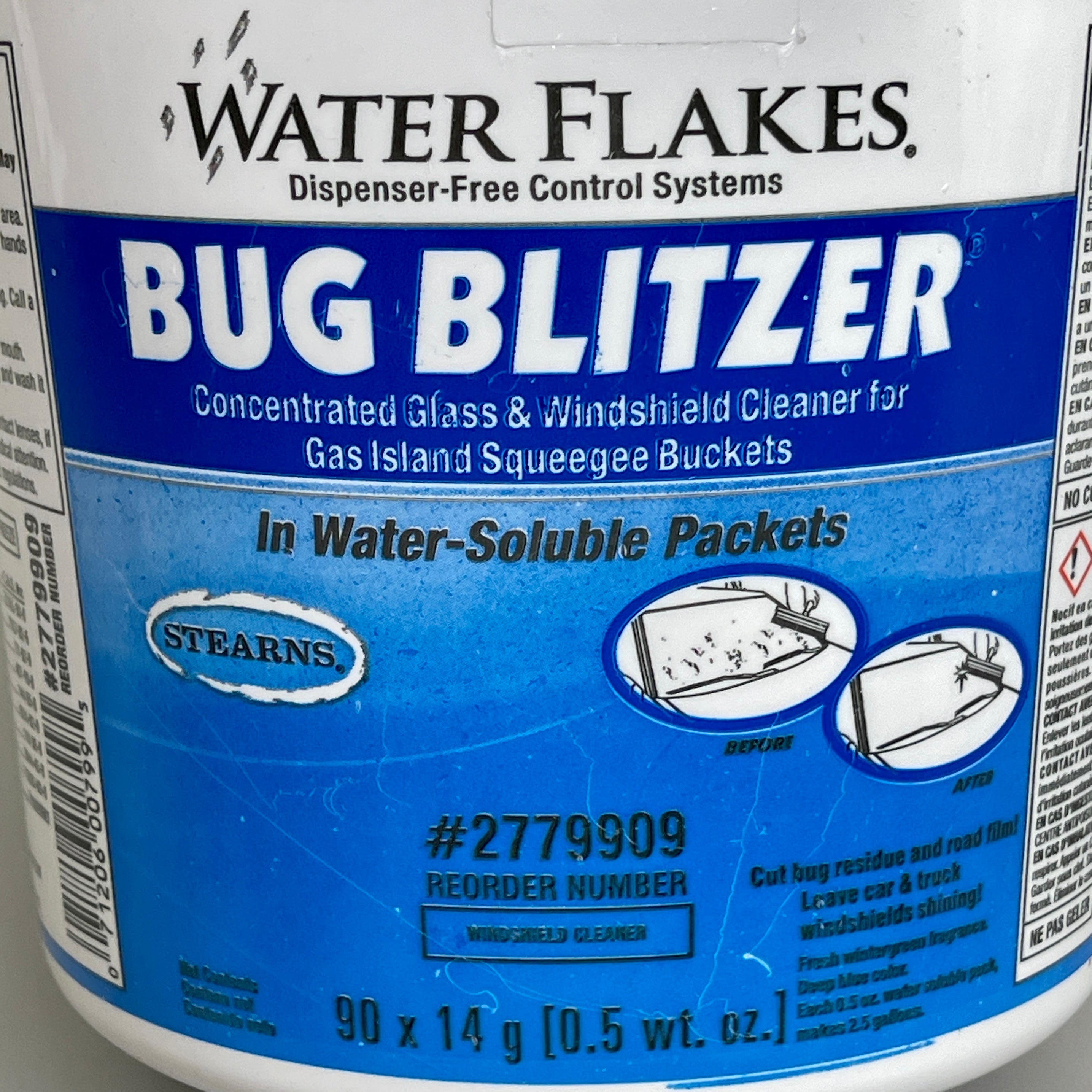 WATER FLAKES Stearns Bug Blitzer in Premeasured Packets 90 x 0.5 oz. Packets (New)