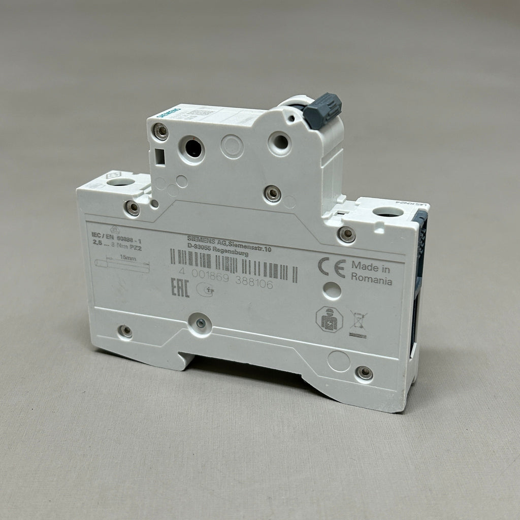 SIEMENS Miniature Circuit Breaker 230/400 V 6KA Off-White 5SL6105-7 (New)