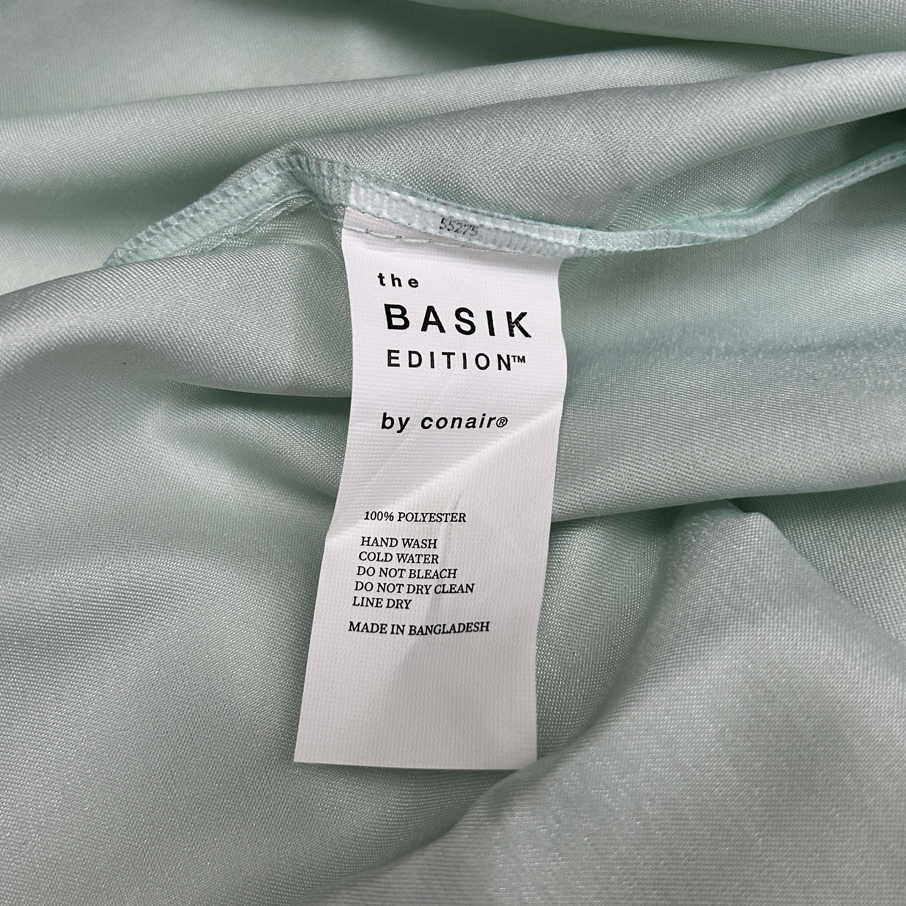 CONAIR 3-PACK! The Basik Edition Satin Pillowcase Teal (New)