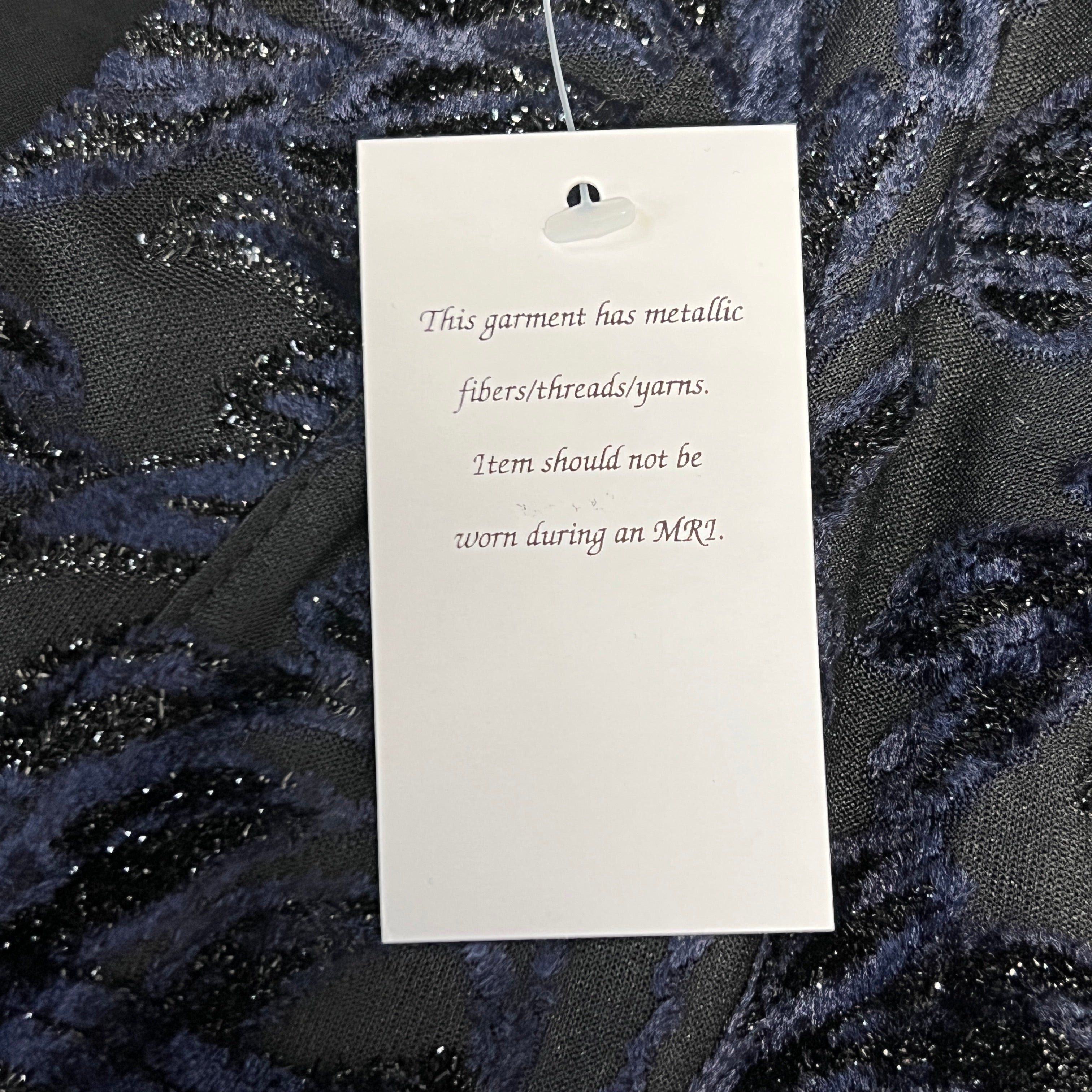 SUSAN GRAVER Knit Cardigan & Tank Set Women's Sz S Navy A384258BY3625 (New)