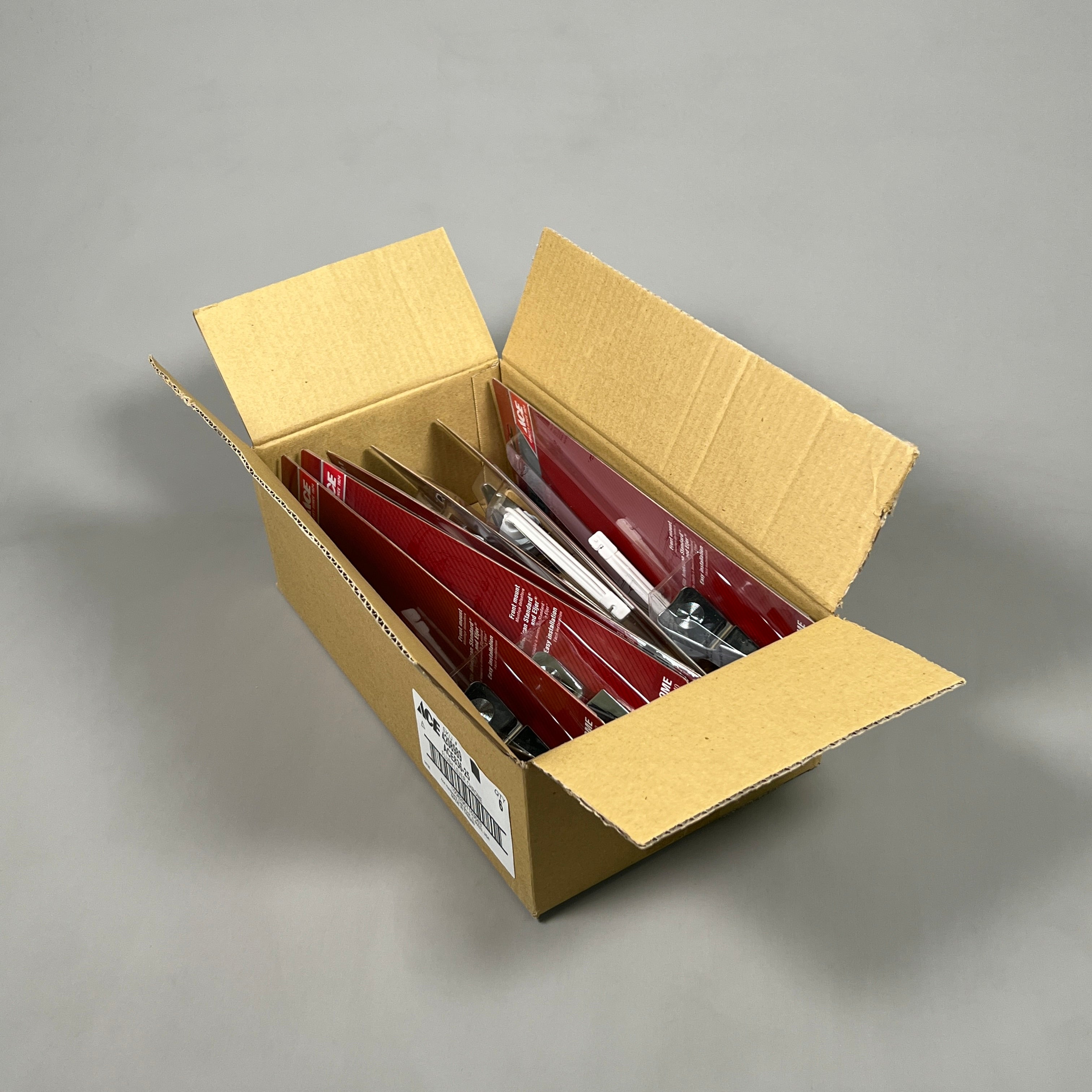 ACE 6-PACK of Tank Flush Lever Chrome for Universal 4 Inch Arm, Front Mount (New)