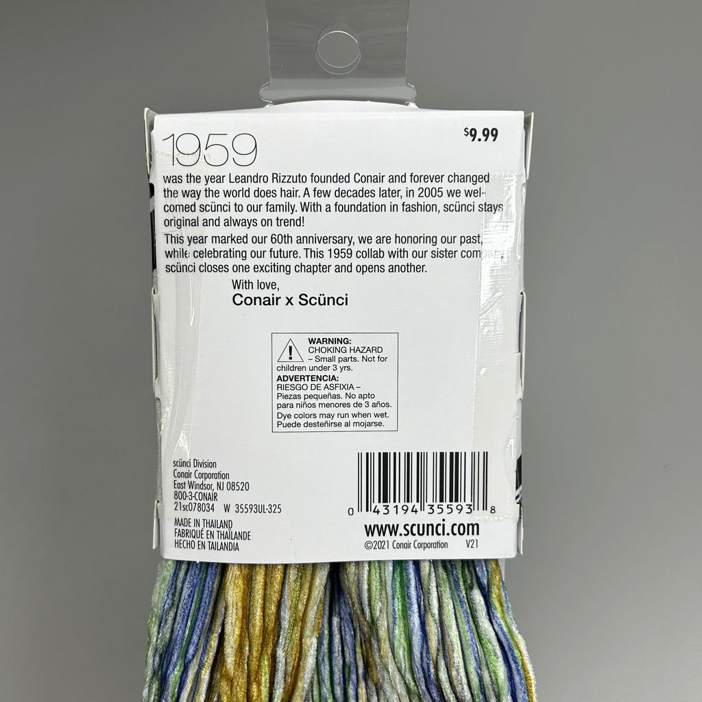 SCUNCI 3-PACK! Turban Headwrap Multicolor 1959 (New)