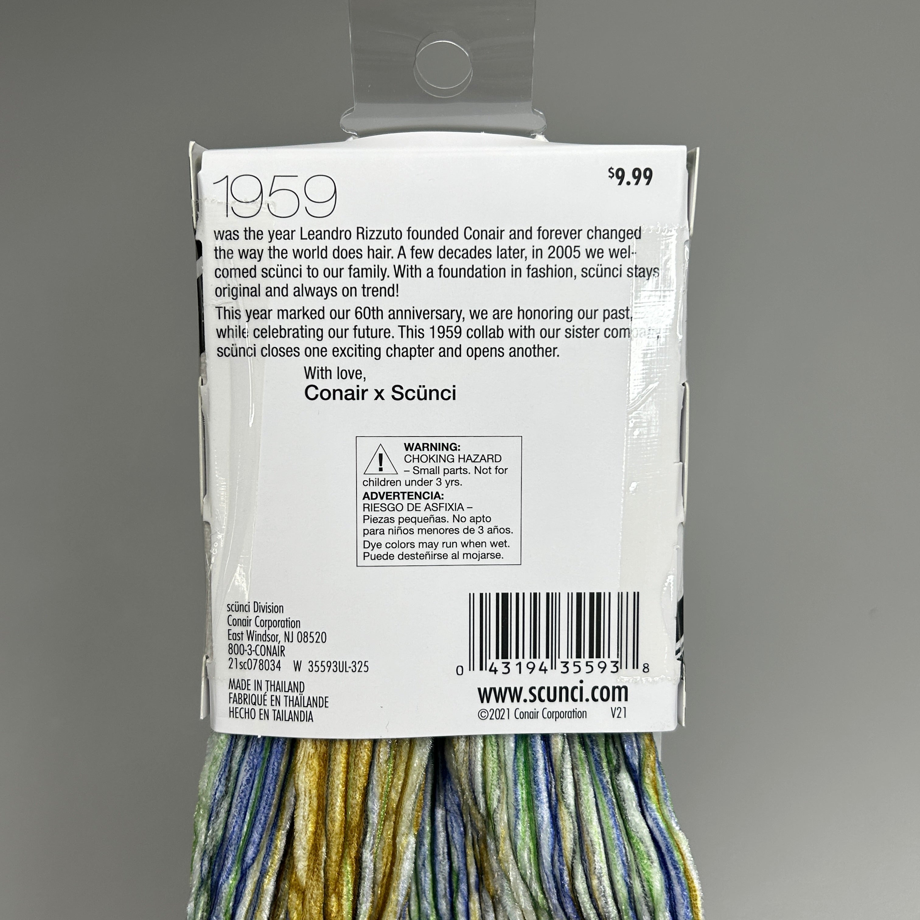 SCUNCI 3-PACK! Turban Headwrap Multicolor 1959 (New)