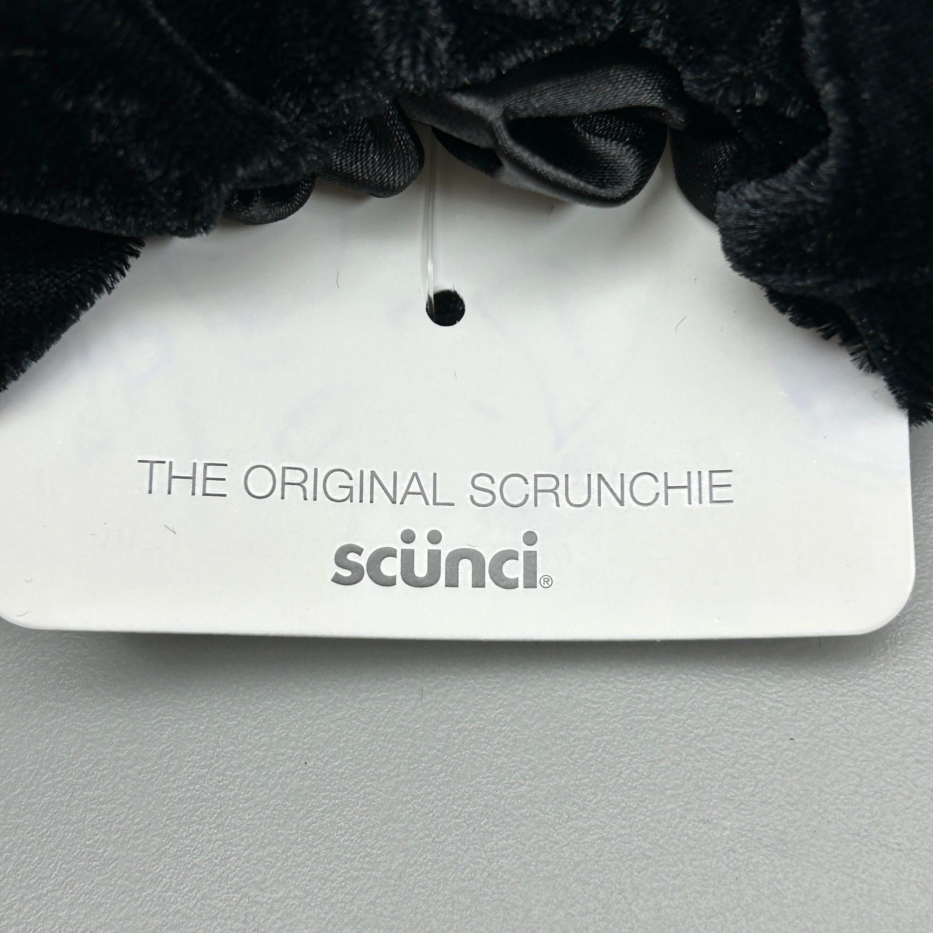 SCUNCI 3-PACK! The Original Scrunchie Black 5-Pieces (New)