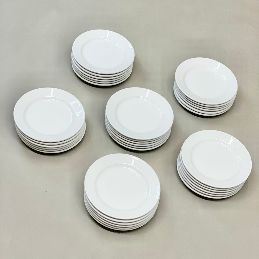 LIBBEY WORLD TABLEWARE 3 Dozen (36) Porcelana Plate 6.25" 840-410R-23 (New)