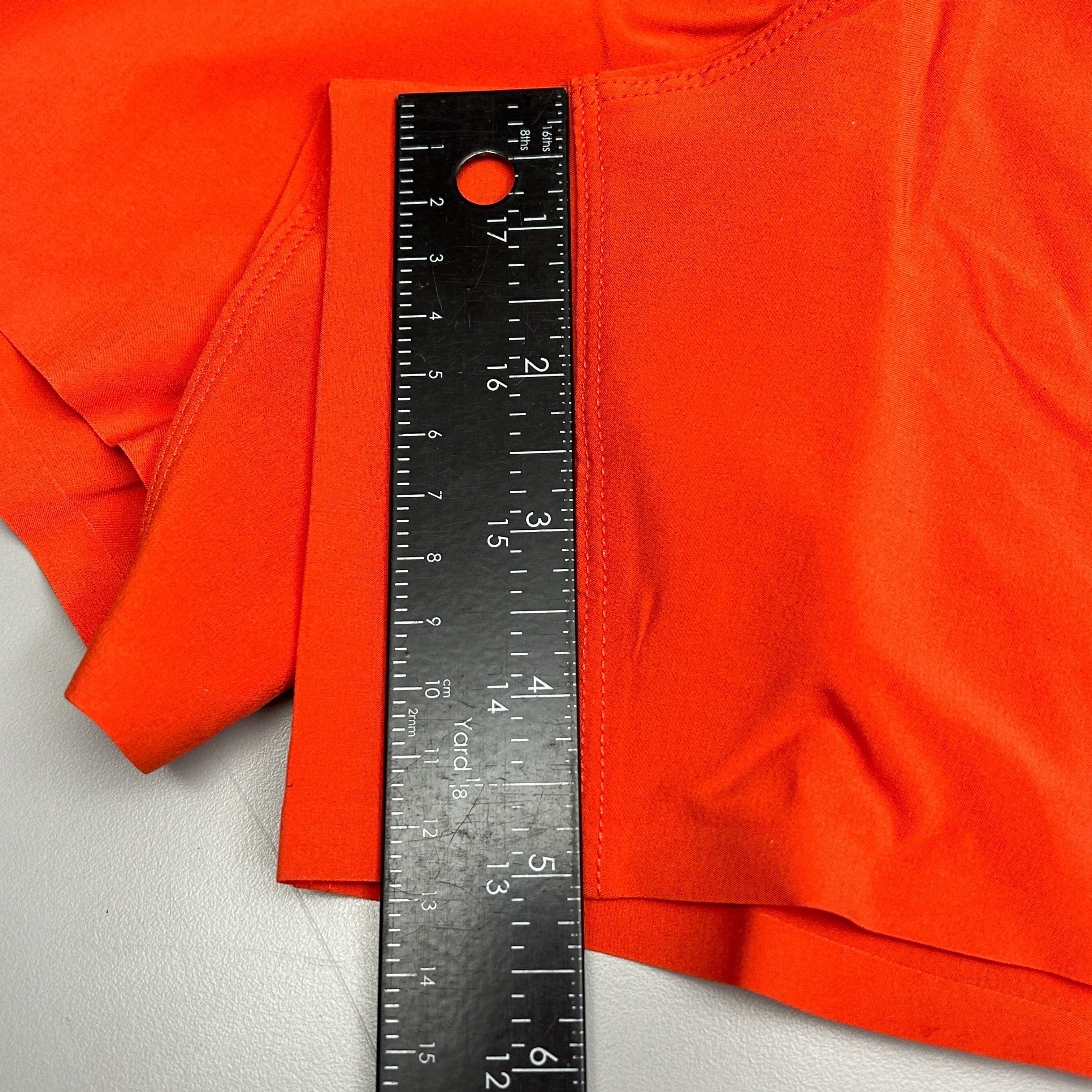 ALL IN MOTION Men's Lined Run Shorts 5" Dark Orange Sz XXL (New)