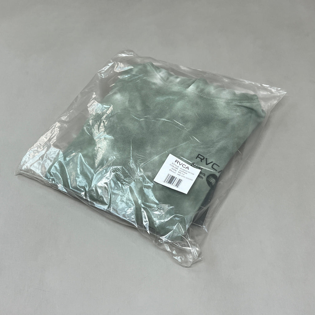 RVCA Artist Network Program Tie Dye Hoodie Youth Sz M /12 AVBSF00106 Green (New)