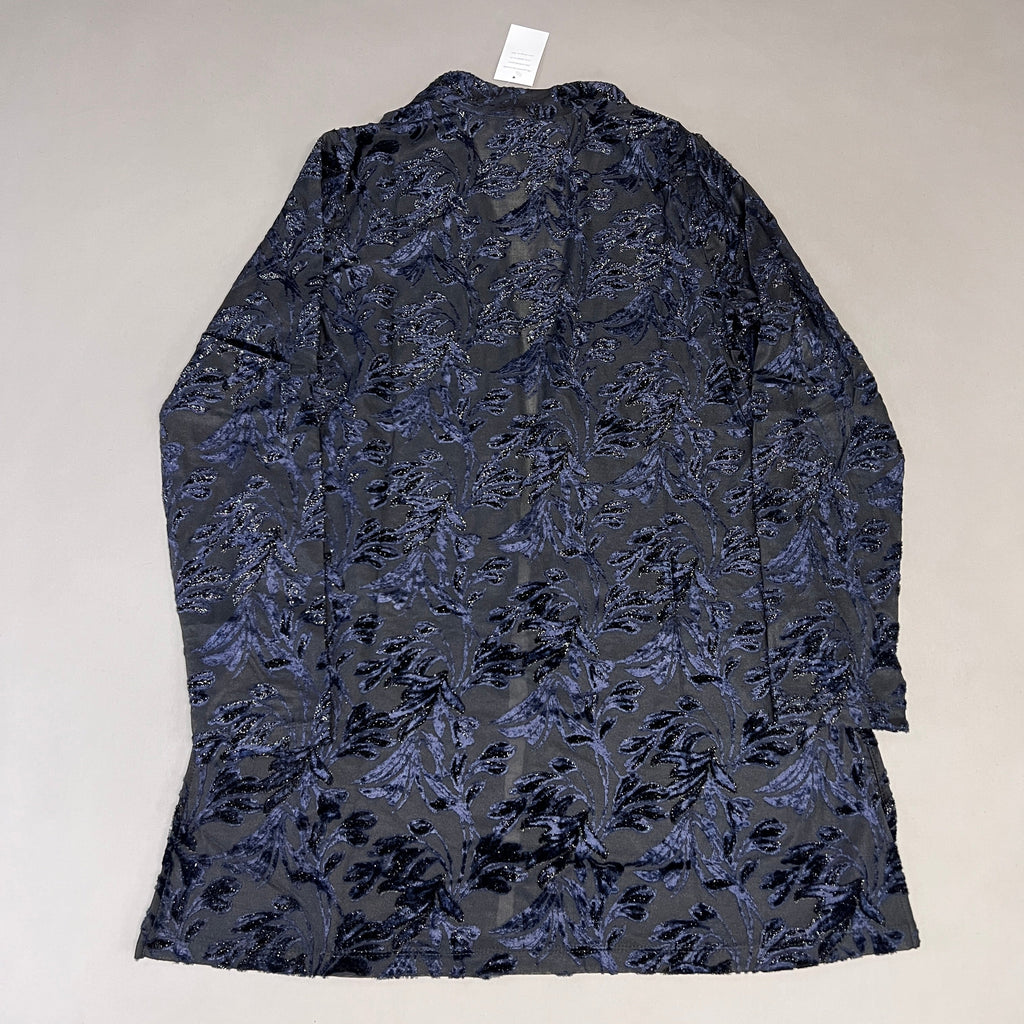 SUSAN GRAVER Knit Cardigan & Tank Set Women's Sz XXS Navy A384258BY3154 (New)