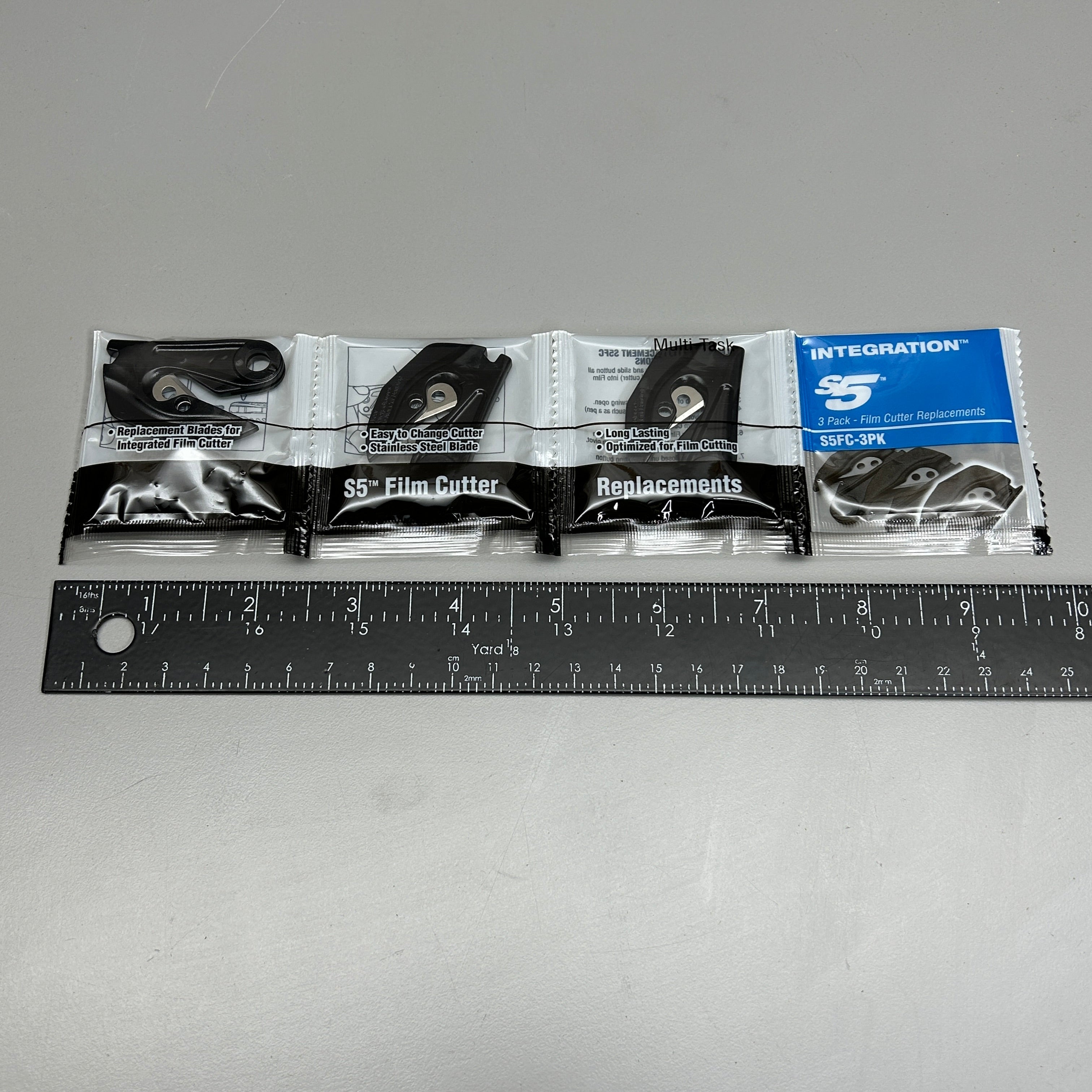 PACIFIC HANDY CUTTER 3-PACK! 3-Pack Replacement Film Cutter Blades (New)
