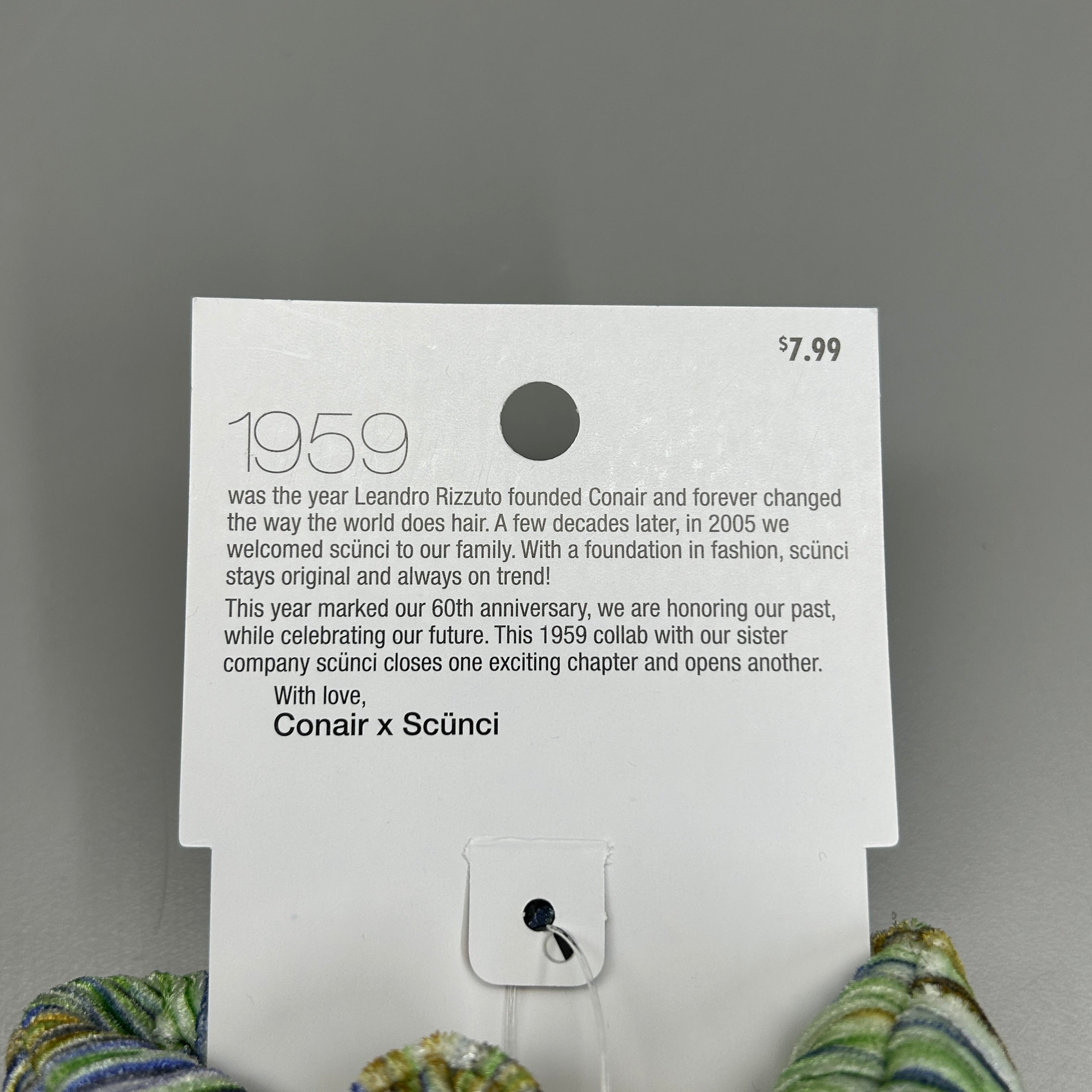 SCUNCI 3-PACK! Scrunchies Super Comfy No Damage 1959 Multicolor 5-Pieces (New)