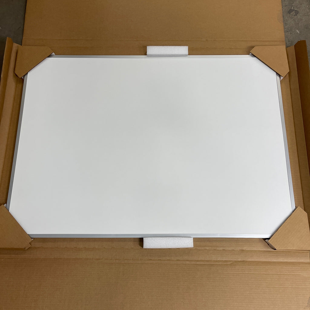 QUARTET Dry Erase Board Wall Mounted 85357N Silver/White 36x48 (new)