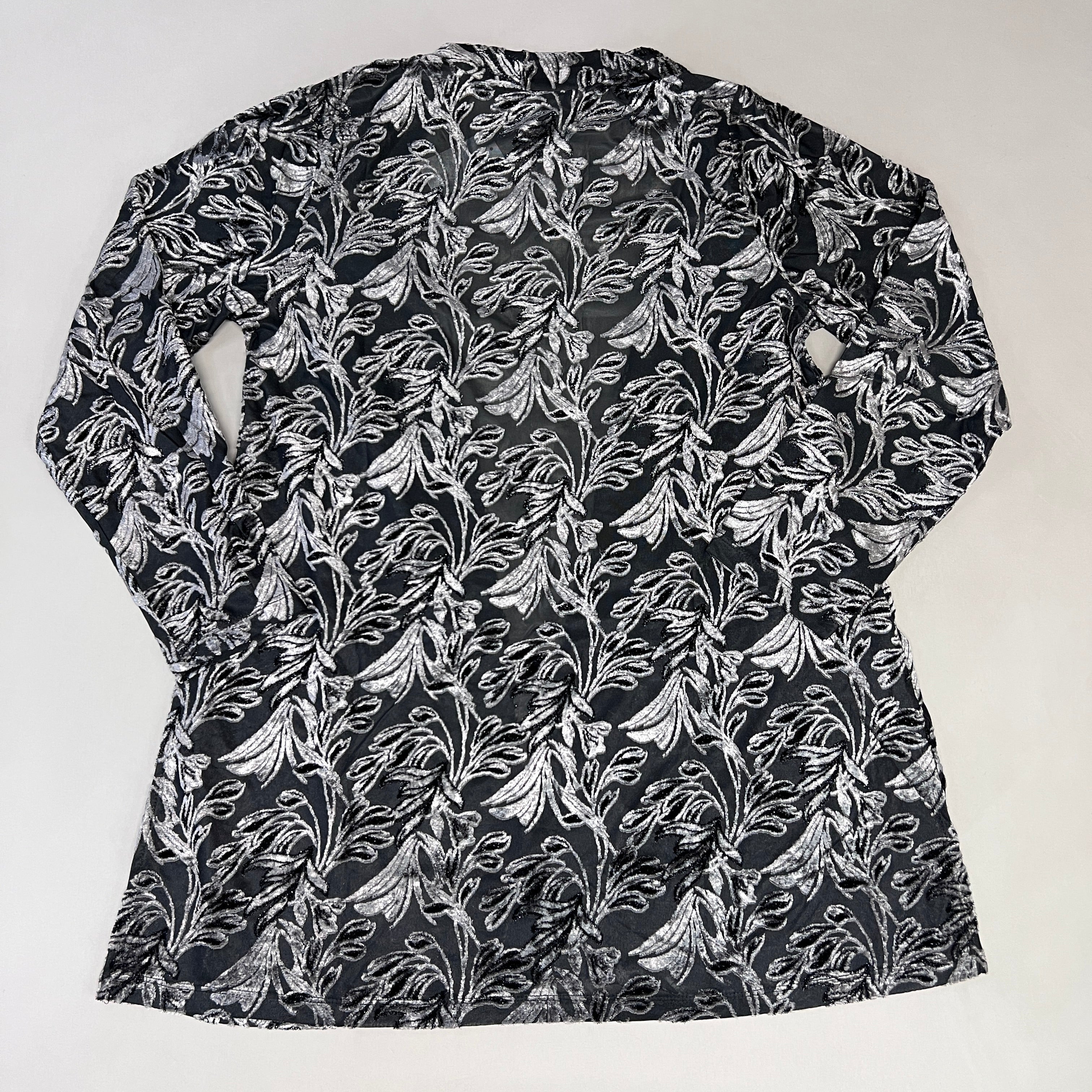 SUSAN GRAVER Knit Cardigan & Tank Set Women's Sz S Grey / Black A384258F19625 (New)