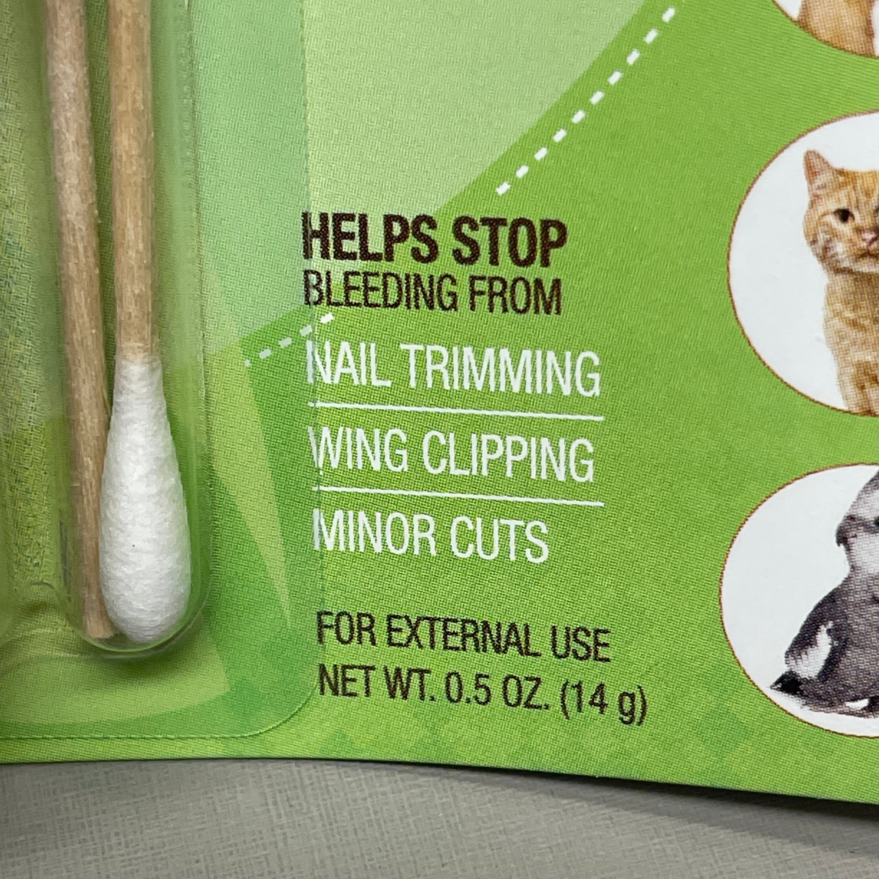ZA@ FOUR PAWS Quick Action Blood Stopper Styptic Powder Bottles 0.5oz BB 03/24 (New)