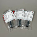 KEENEY 3-PACK of Brass Direct Connect 1-1/2 in. Branch Tailpiece 7/8 in. OD Outlet (New)