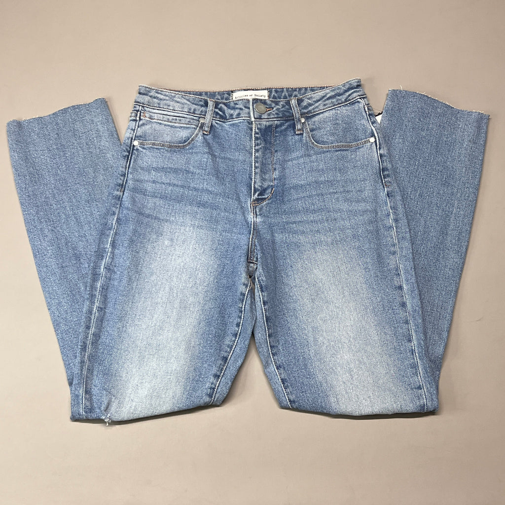 ARTICLES OF SOCIETY Orchidland Ripped Denim Jeans Women's Sz 25 Blue 4009TQ3-717 (New)