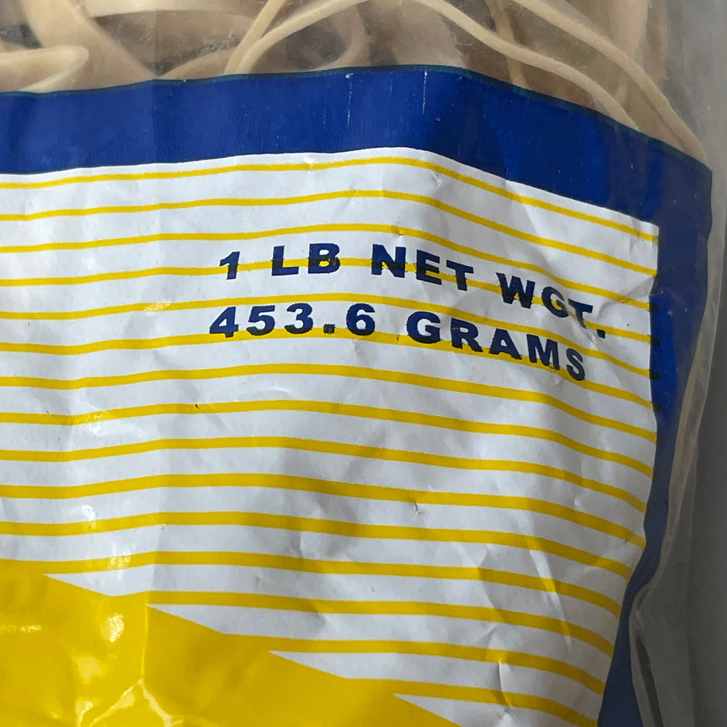 ANCHOR PACKAGING CO The Beacon Line Rubber Bands 1 lb Size 64 (New)