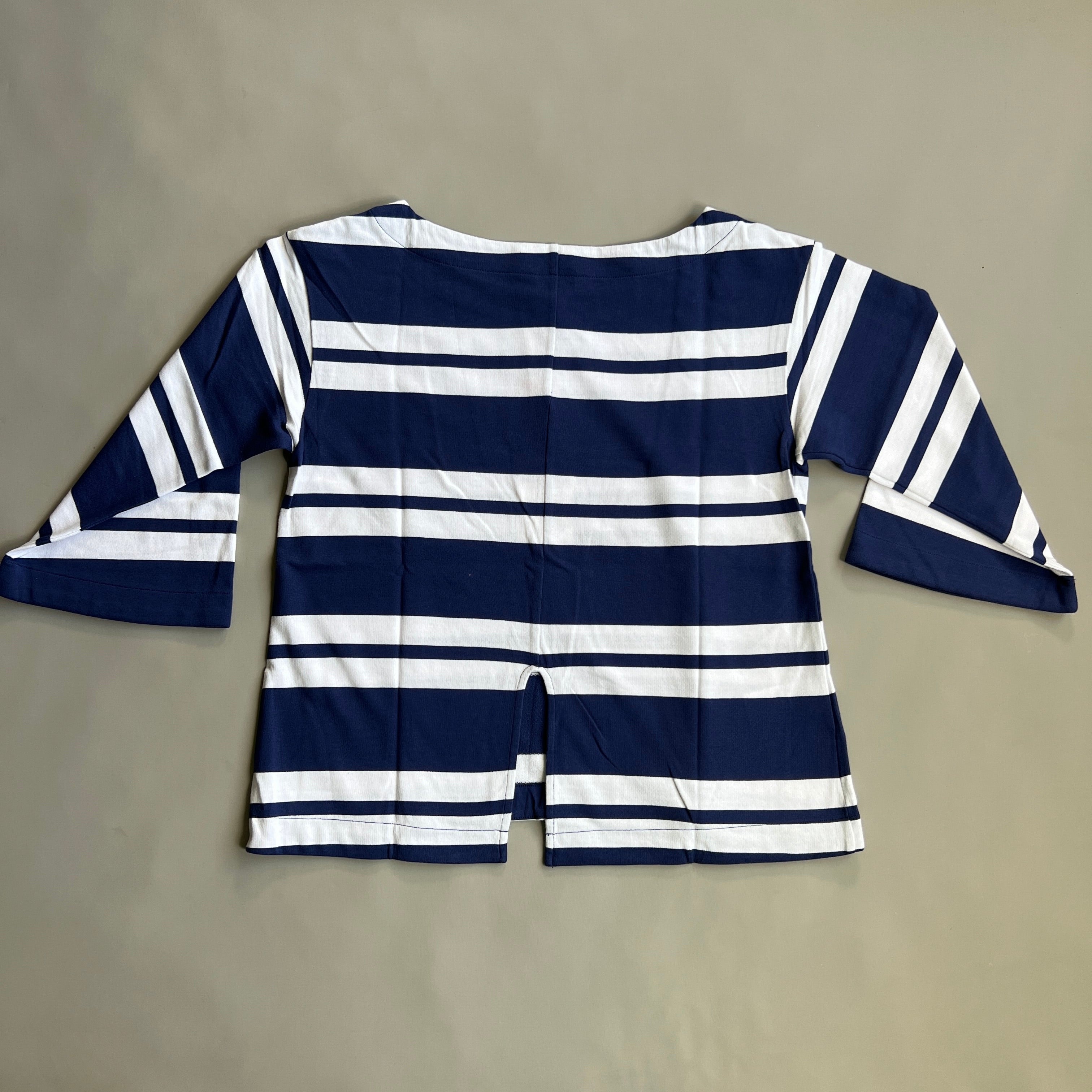 TOMMY BAHAMA Women's French Terrace Bell Sleeve Popover Island Navy Size S (New)