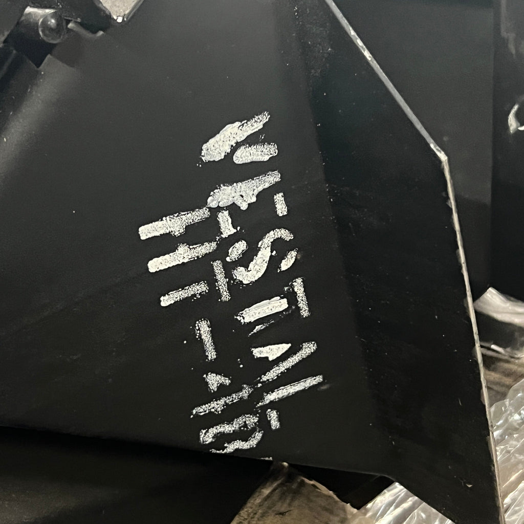 VESTAL Lot of 6! All Steel High Fireplace Throat Dampers Black (Used, AS-IS)