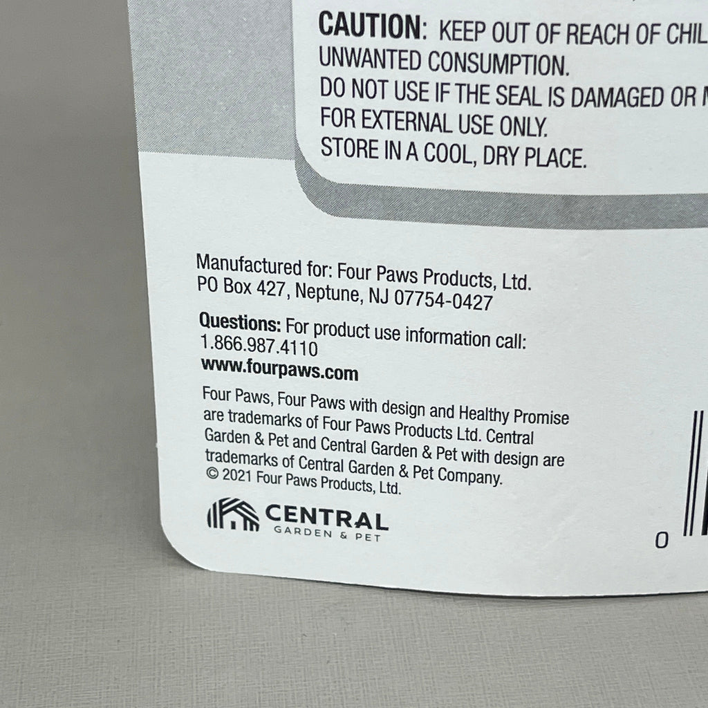 ZA@ FOUR PAWS Quick Action Blood Stopper Styptic Powder Bottles 0.5oz BB 03/24 (New)