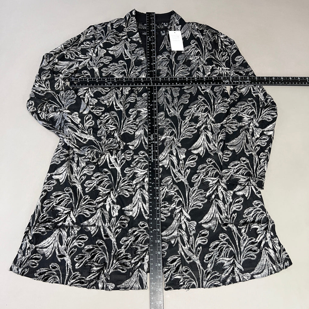 SUSAN GRAVER Knit Cardigan & Tank Set Women's Sz XS Grey / Black A384258F19671 (New)