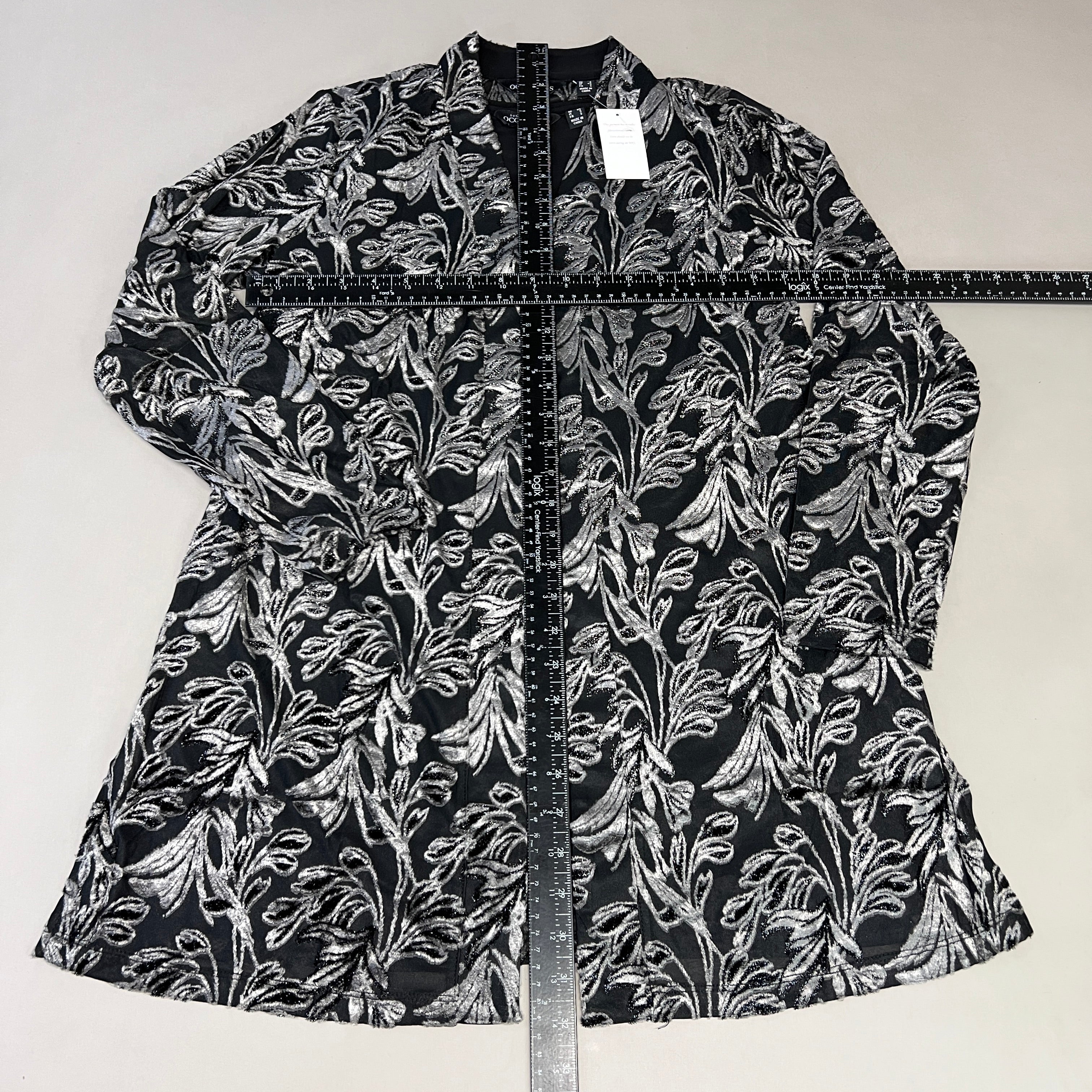SUSAN GRAVER Knit Cardigan & Tank Set Women's Sz XS Grey / Black A384258F19671 (New)