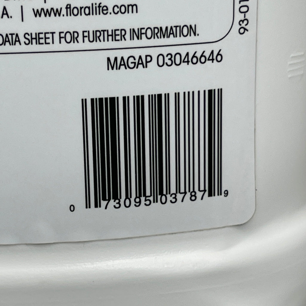 SMITHERS OASIS FloraLife Hydraflor Clear 100 Hydrating Treatment 1 Gallon (New)