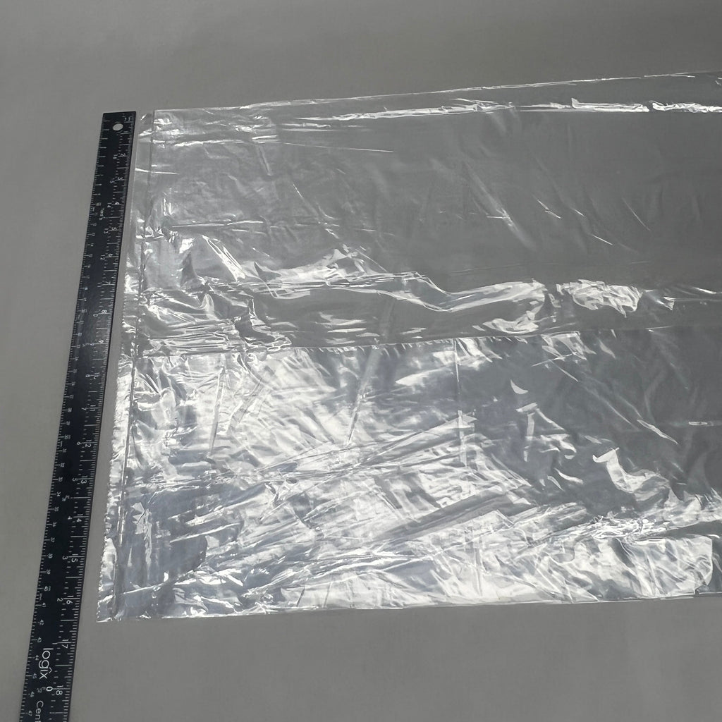 500-PACK BURKHART Dental Half Chair Barrier Covers 16 x 14 x 30 Clear 72721473 (New)