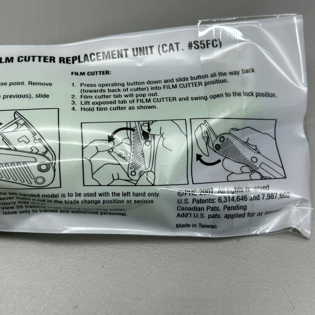 PACIFIC HANDY CUTTER 12-PACK! Right Handed Safety Box Tape Film Cutter (New)