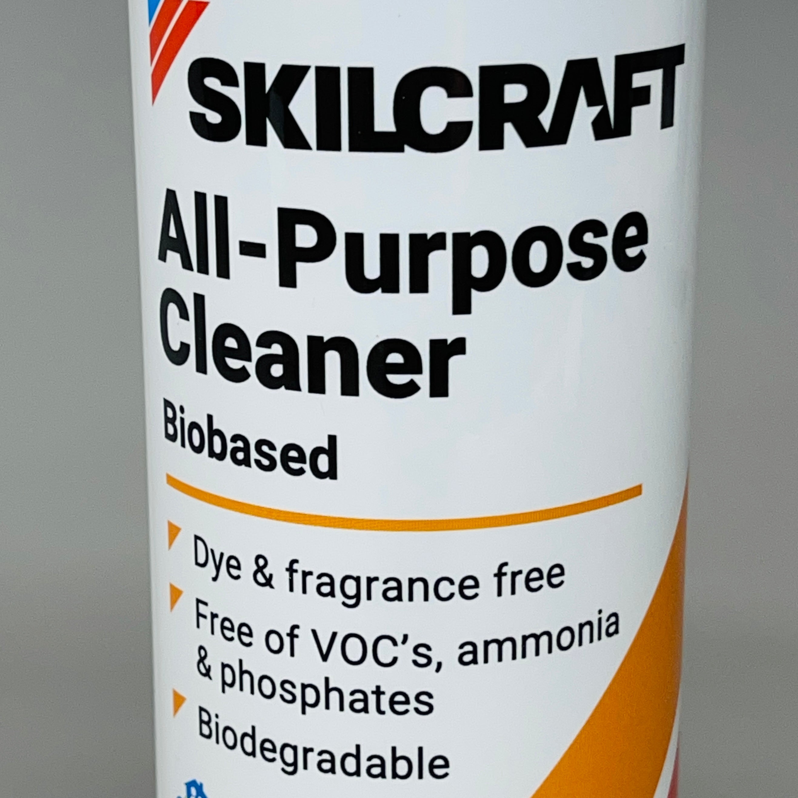 SKILCRAFT (12 PACK) All Purpose Cleaner Biobased 16 oz Spray Bottle 9265280 (New)