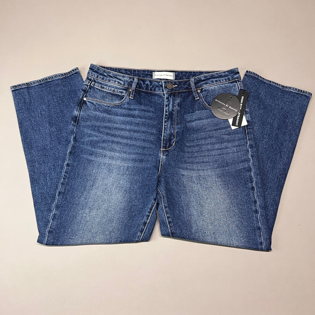 ARTICLES OF SOCIETY Ewa Beach Denim Jeans Women's Sz 29 Blue 4810TQ3-718 (New)