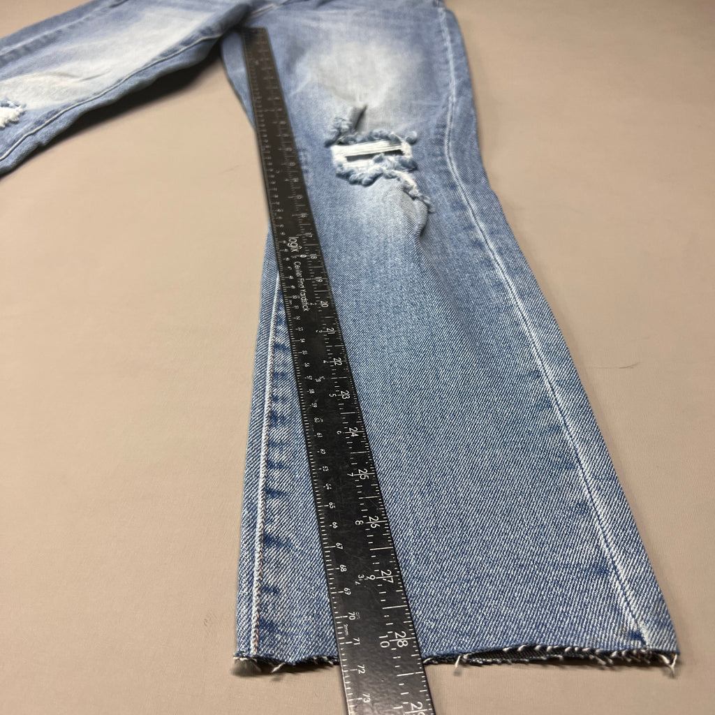 ARTICLES OF SOCIETY Orchidland Ripped Denim Jeans Women's Sz 24 Blue 4009TQ3-717 (New)