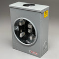 EATON B-Line 11 Meter Socket 125A 4 Jaw 1PH, NEMA 3R Top Feed 125 Amp (New)