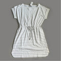 TOMMY BAHAMA Women's Short Sleeve Amira Stripe Short Dress Size M Grey (New)