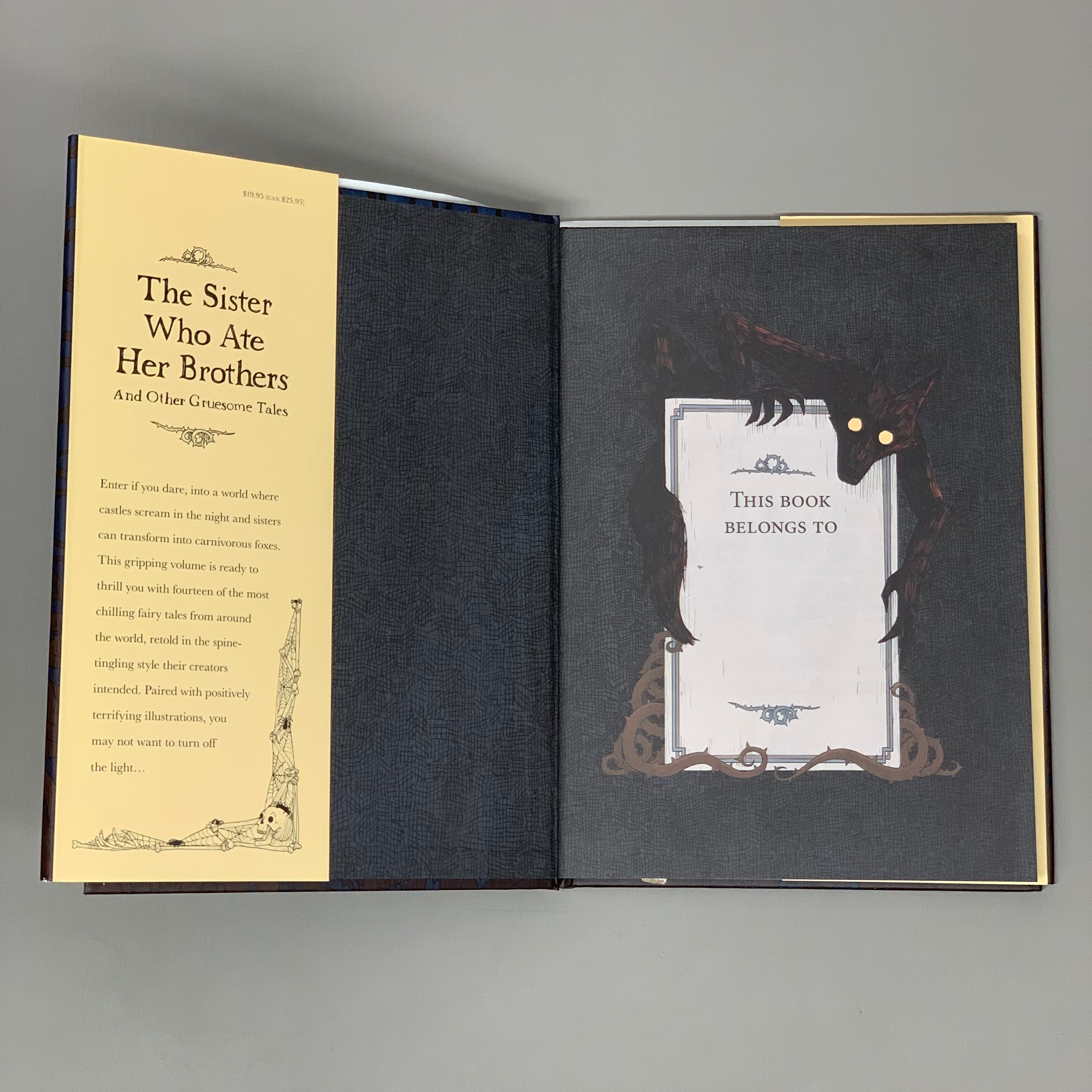 The Sister Who Ate Her Brothers and Other Gruesome Tales Hardcover Book Jen Campbell (New)