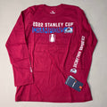 FANATICS 2022 Stanley Cup Champions Colorado Avalanche Long Sleeve T-shirt Sz S Burgundy 058N SC Champs (New)