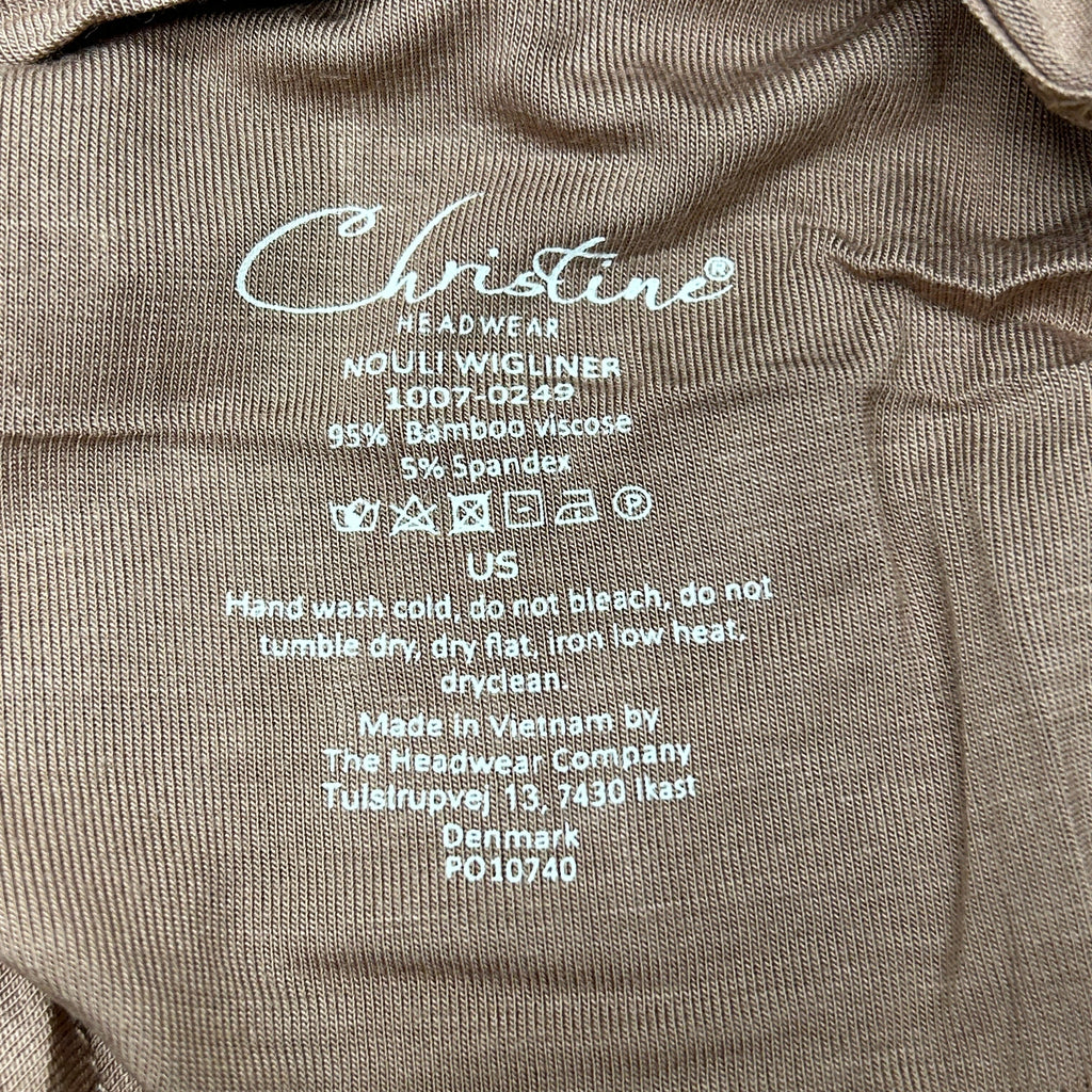 CHRISTINE HEADWEAR Nouli Wigliner Bamboo with Aloe Vera Brown (New)