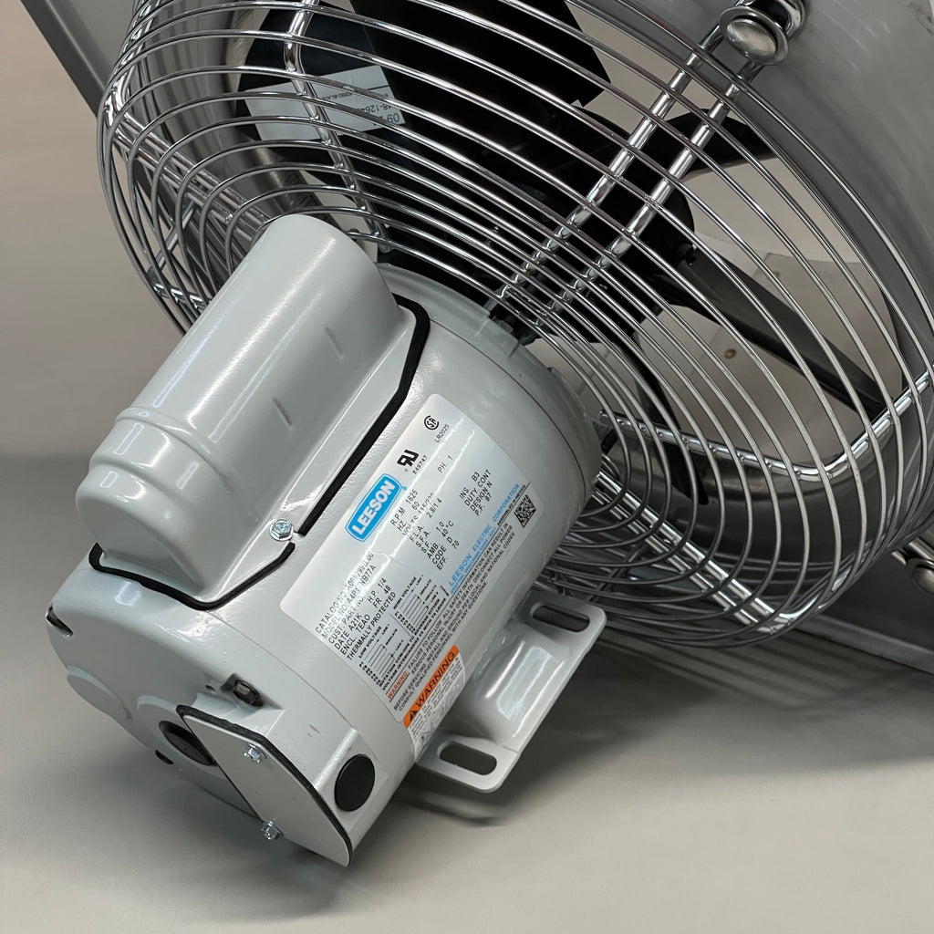 CANARM Tube Fan 12" Stainless Steel 1/4 HP Leeson Motor TF12S.S. CF1740 (New)
