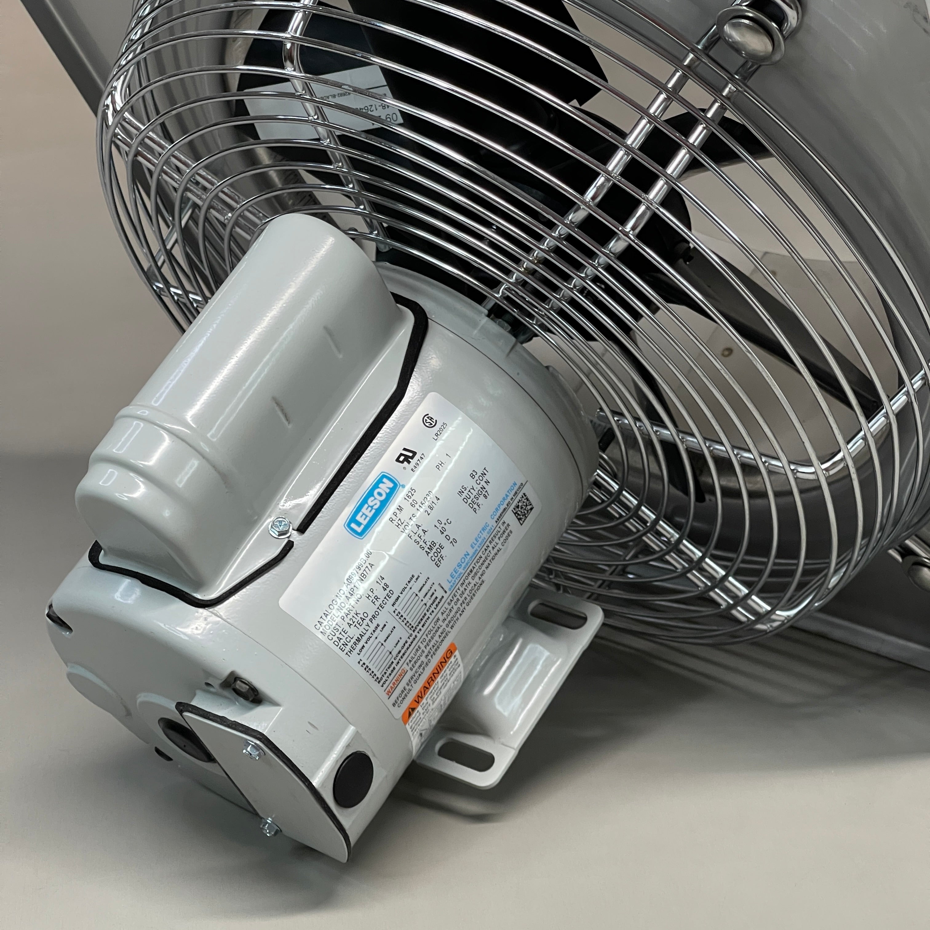CANARM Tube Fan 12" Stainless Steel 1/4 HP Leeson Motor TF12S.S. CF1740 (New)