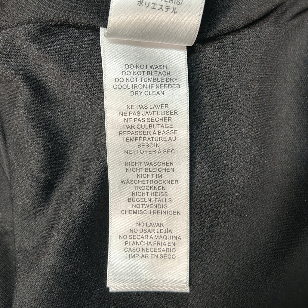 ADRIANNA PAPELL Velvet Tuxedo Top Black Size 12 (New)