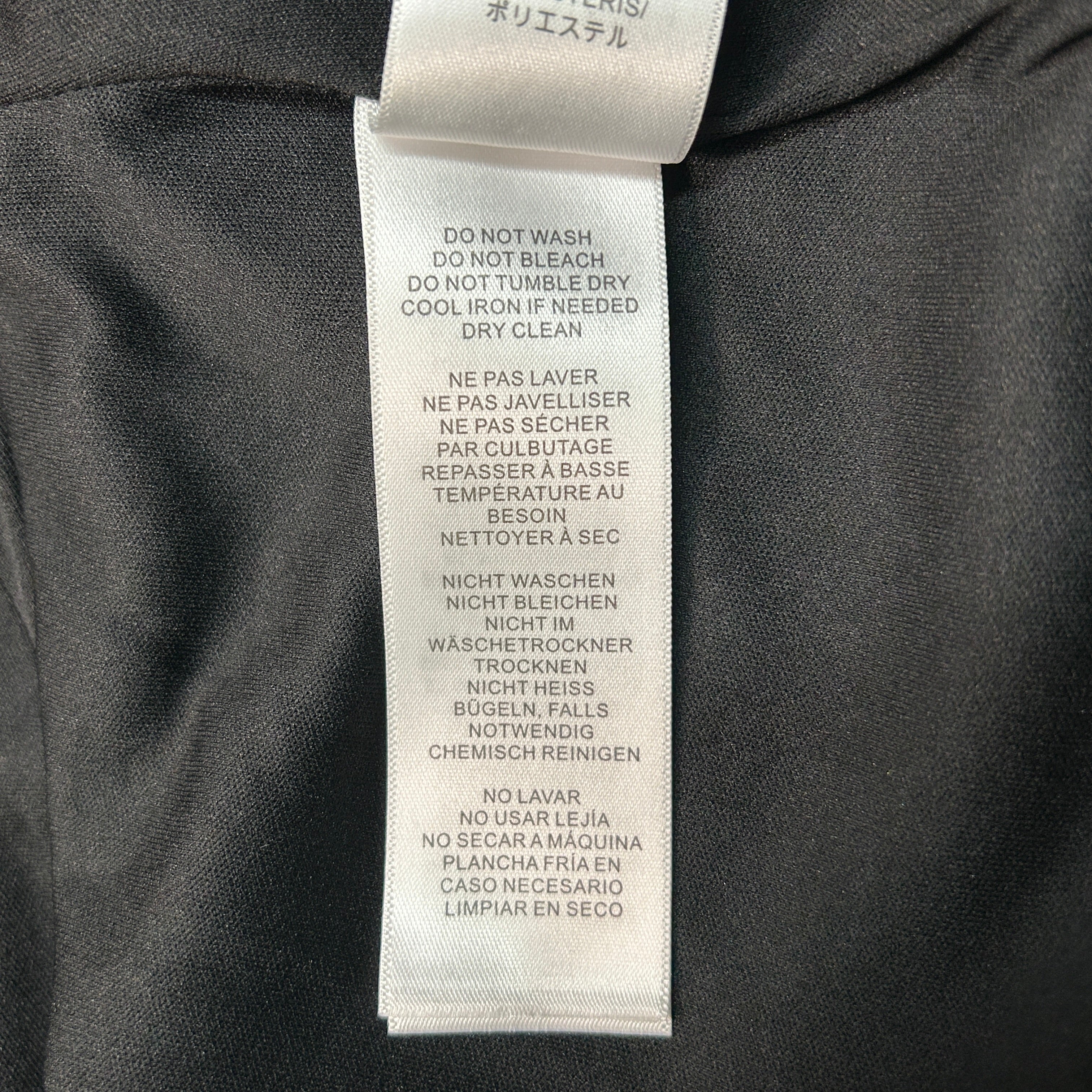 ADRIANNA PAPELL Velvet Tuxedo Top Black Size 12 (New)