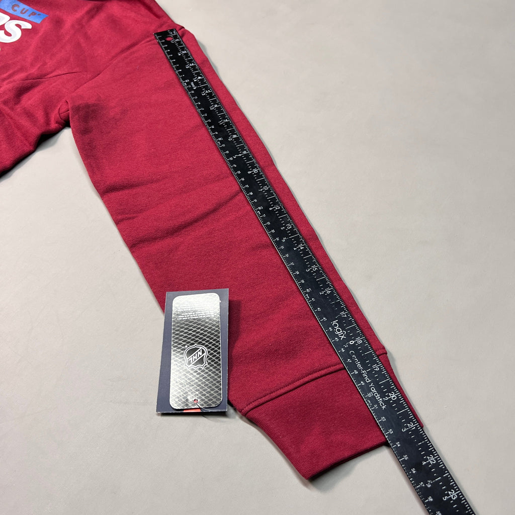 FANATICS 2022 Stanley Cup Champs Colorado Avalanche Final Hoodie Sz M Burgundy 22NHL0024 (New)