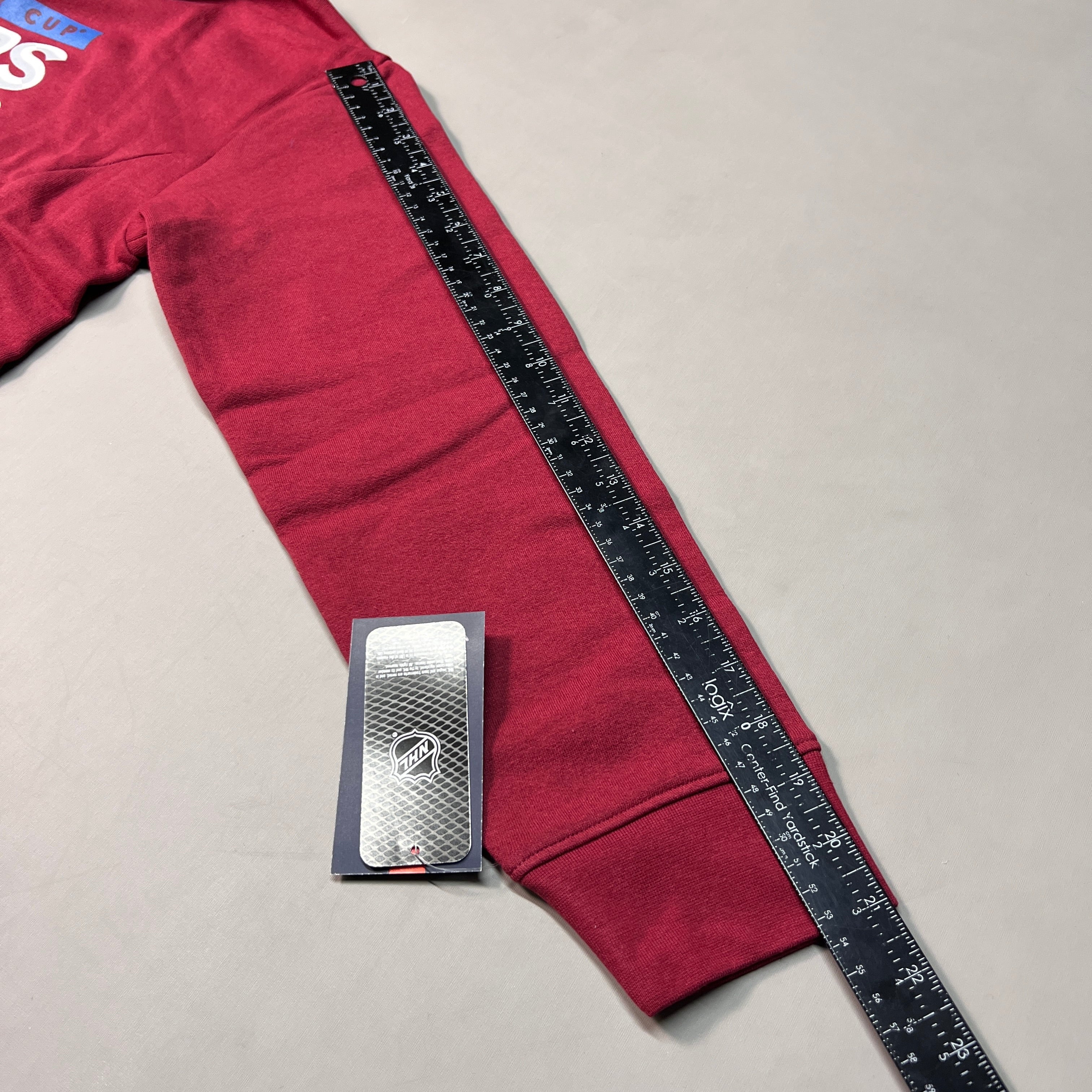FANATICS 2022 Stanley Cup Champs Colorado Avalanche Final Hoodie Sz M Burgundy 22NHL0024 (New)