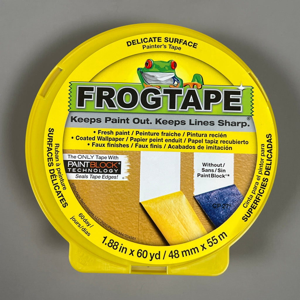 2-PK SHURTAPE FROGTAPE Multi-Surface Masking Tape Yellow 1.88 in x 60 yd 334561 (New)